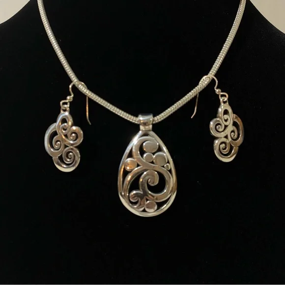 Brighton Contempo Necklace and Earring Set - Picture 1 of 9